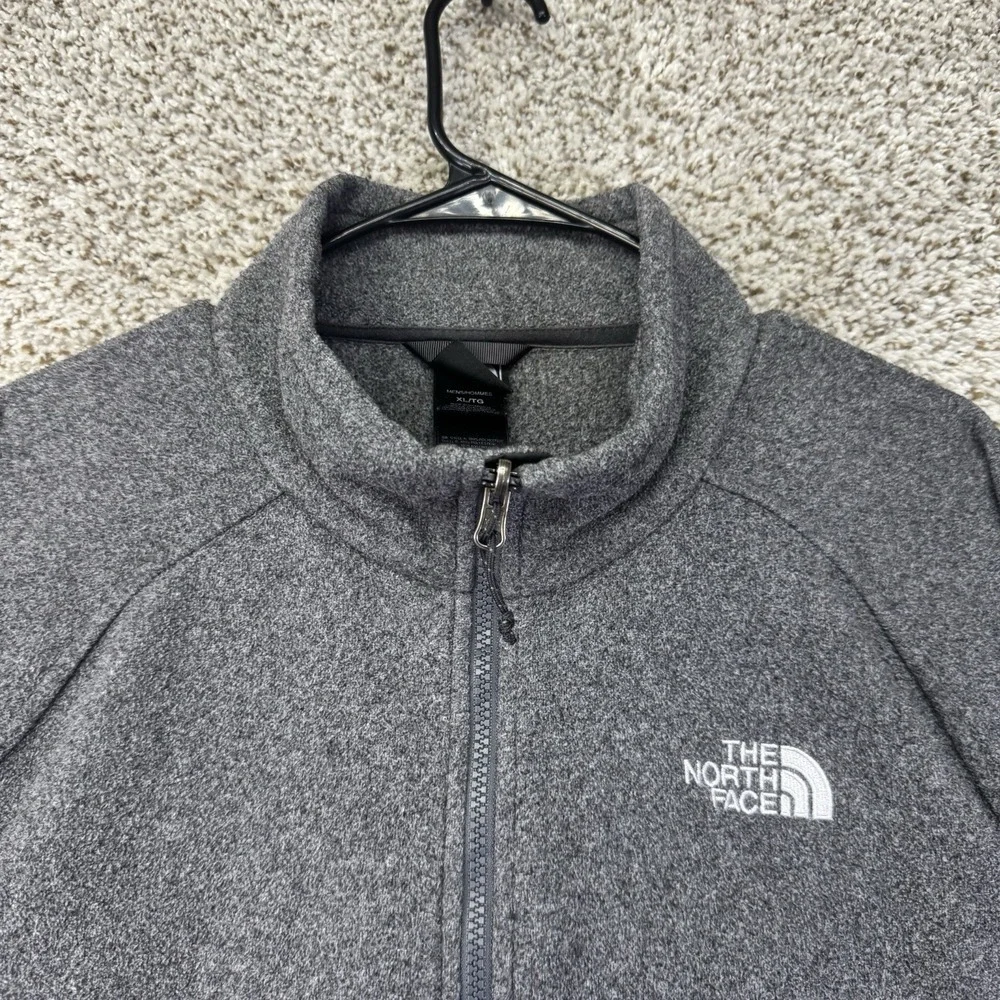 The North Face Fleece Jacket Men's Size XL Full Zip Gorpcore Pockets Mock Neck